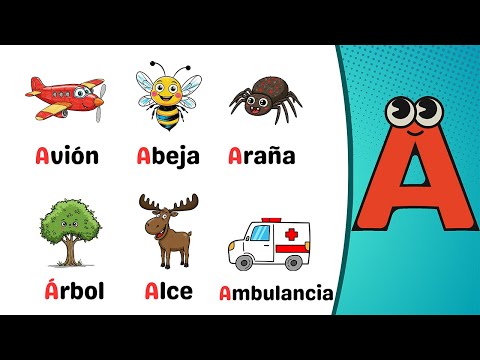 Aprende el Abecedario  | ✨Video Educativo para Niños 🧠🔤El Abecedario Completo de la A a la Z😄