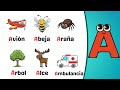 Aprende El Abecedario Video Educativo Para Niños El Abecedario Completo De La A A La Z