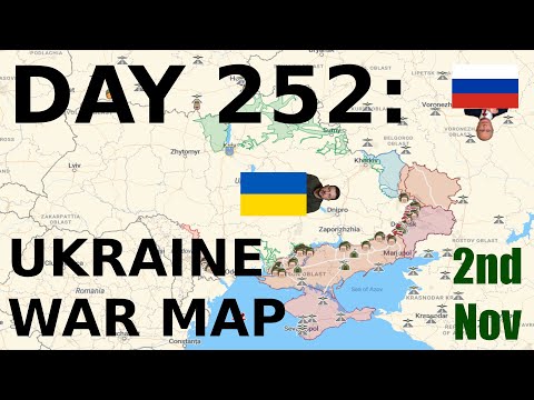 Day 252: Ukrainian Battle Map