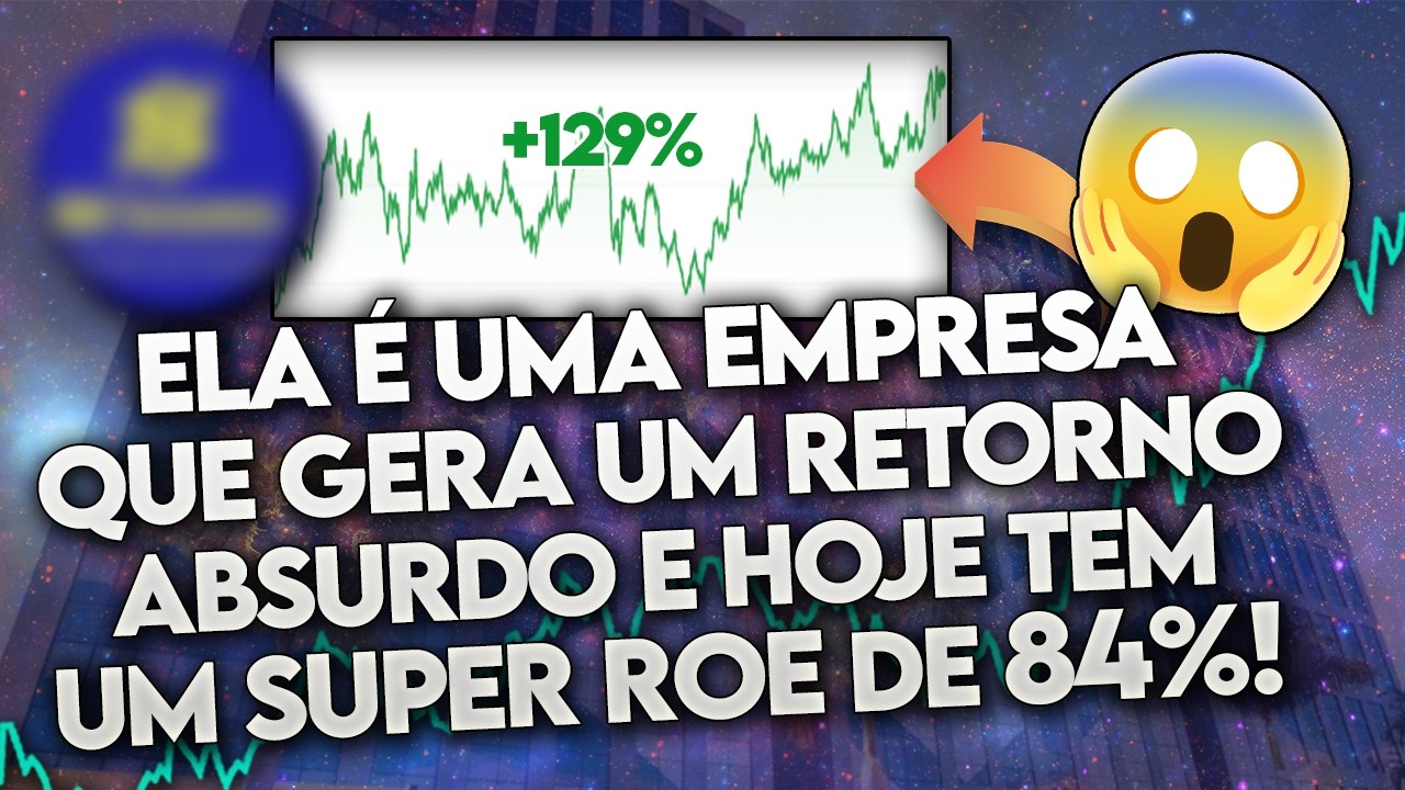 Conheça 10 AÇÕES com um ROE MUITO ALTO! (Geram VALOR DEMAIS na sua OPERAÇÃO!) - TOP 10