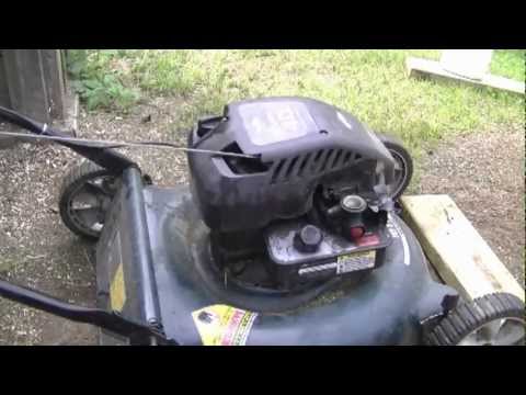 HOW-TO ADJUST THE ENGINE RPMS ON A BRIGGS AND STRATTON LAWNMOWER