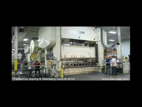 Heavy Progressive Die Metal Stamping - 600 Ton Punch Press - Steel & Aluminum