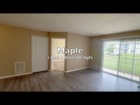 Maple 1 Bed, 1 Bath, 708 SqFt