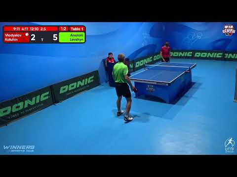 00:30 Vladyslav Kaluhin  1-3 Anatolii Levshyn West 5 WIN CUP 10.11.2022 | TABLE TENNIS WINCUP