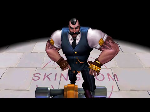 Crime City Braum Detailed Skin Spotlight - League of Legends