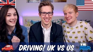 Driving! British VS American | Evan Edinger &amp; Luke Cutforth &amp; Kim