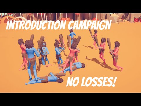 Doing The Introduction Campaign With No Losses! Totally Accurate Battle Simulator