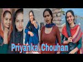 Priyanka chouhan instagram reels video l tiktok l❤ love viral🔥fun Priyanka chouhan videos l #tik tok
