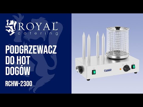 Video - Podgrzewacz do hot dogów – bolce na bułki do hot dogów