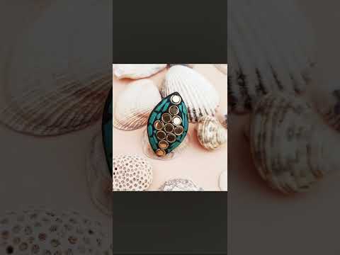 Multicolor size adjustable brass metal tibetan laq ring for ...