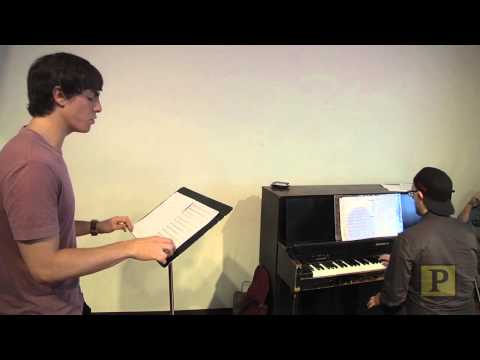 EXCLUSIVE: Zachary Levi, Krysta Rodriguez and Derek Klena in Rehearsal for "RSO FEST"