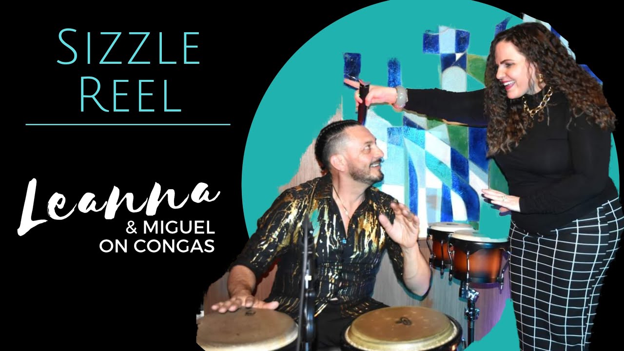 Promotional video thumbnail 1 for Leanna and Miguel on congas