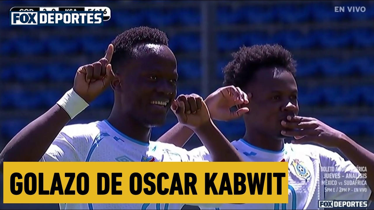🥳 GOLAZO DE OSCAR KABWIT | RD Congo 2-0 Arabia Saudita | Fase de grupos | TMR 2026
