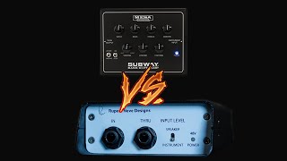 Video thumbnail for Rupert Neve RNDI vs Mesa Subway DI Preamp by IvanBassist