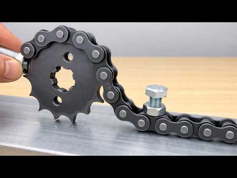 65-Year-Old Welder | Turning a Chain Sprocket into a Tool | Astonishing Engineers