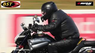 BST carbon fibre wheels, Yamaha 1700 vmax at Santa Pod Raceway