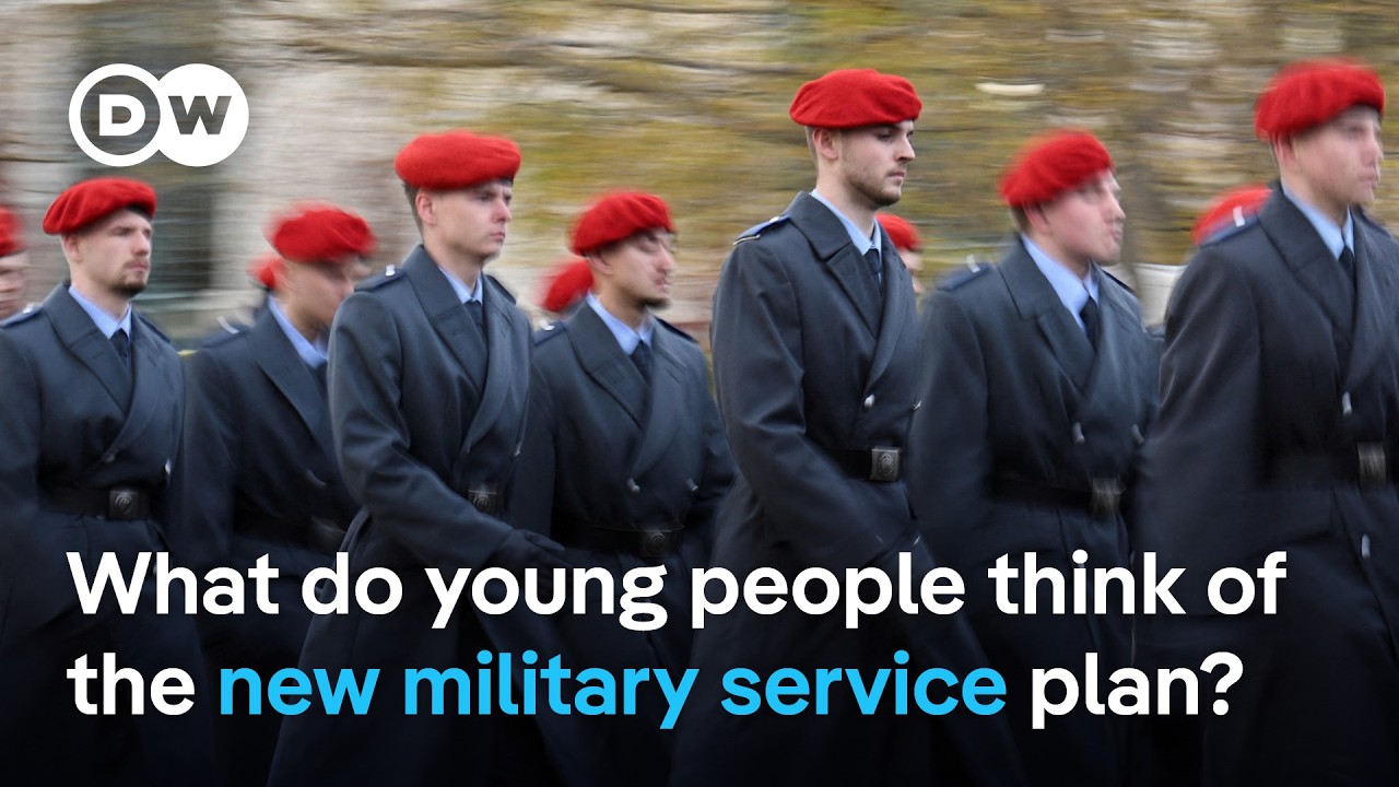 Young Germans were not consulted for the new military service plan. What do they think? | DW News