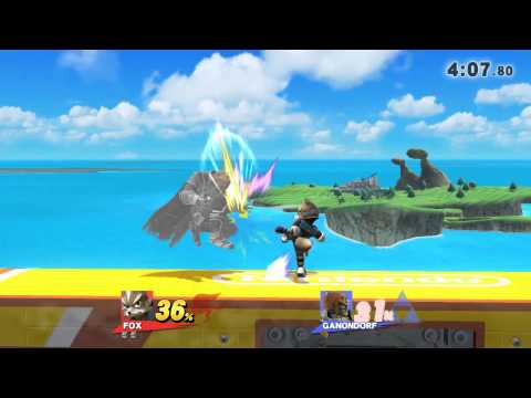 SSB Wii U Fox vs Ganondorf replay