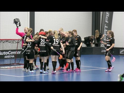 Naisten Salibandyliiga: Koovee–TPS, 12.10.2018, Maalikooste