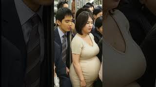 Download lagu '8 Months pregnant woman on crowded train'. #shorts #PregnantWoman #rushhourjapan mp3