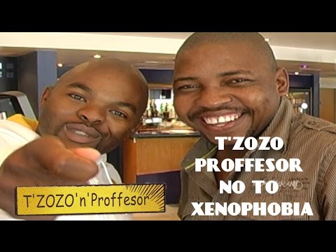 Tzozo'n'Proffesor in London speak out against Xenophobia!