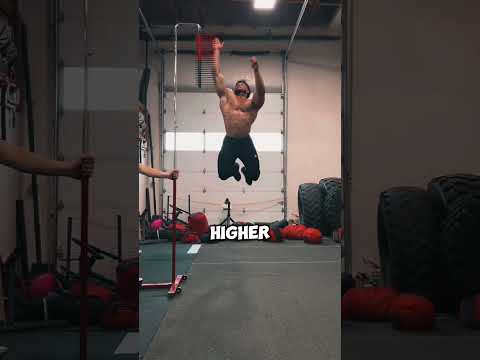 He's Jumping Really High with Big Muscle (📸@superman_joe)