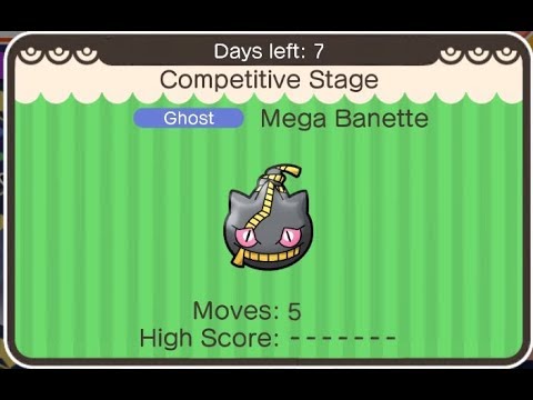 Pokemon Shuffle: Mega Banette Competition!!!