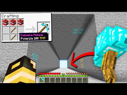 MINECRAFT MA CRAFTO IL PICCONE PIÙ FORTE DEL GIOCO!!