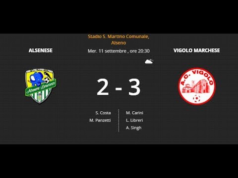 Alsenese vs Vigolo Coppa Italia