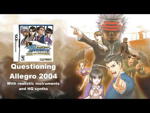Questioning - Allegro 2004 with realistic instruments and HQ synths