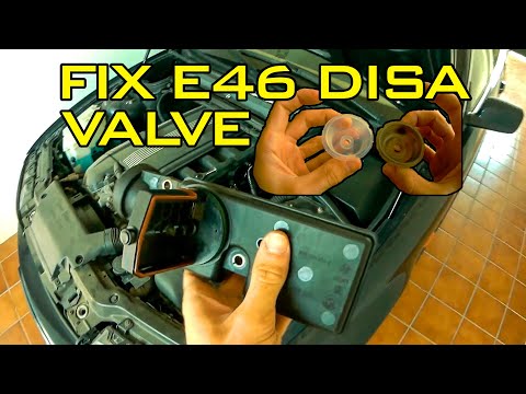 Fix to E46 DISA valve that always stays open