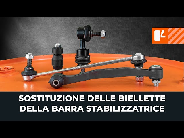 Guarda una guida video su come cambiare VAUXHALL OMEGA Asta puntone stabilizzatore