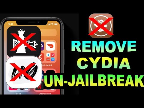 How to Un-Jailbreak iPhone & Remove CYDIA (Checkra1n/UncOver) EASY WAY !