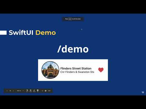 Reusable UI components with SwiftUI (/dev/world/2019)