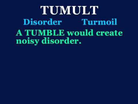 tumult