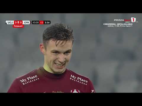 REZUMAT | U Cluj - CFR Cluj 3-2 | Etapa 19, SuperLiga, 2024 - 2025