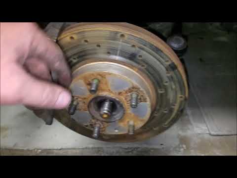 Mazda Protege axle removal