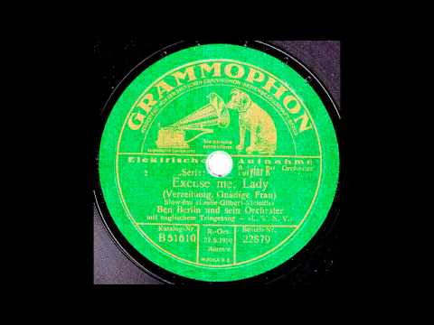 Excuse me, Lady / Ben Berlin & Orchester mit englischem Triogesang