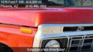 1976 Ford F-100  for sale in Phoenix, AZ 85033 at Classic Au