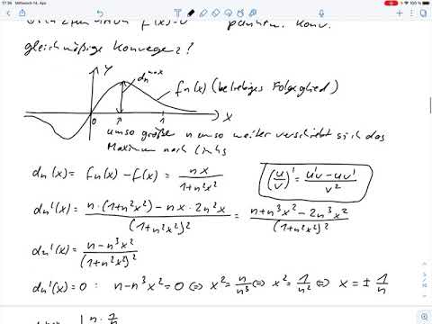 Übungsblatt3 Aufgabe 1b und c (Master) – Funktionenfolgen