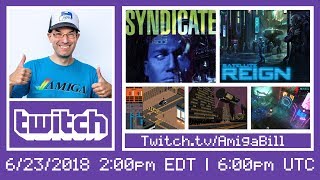 6/23/2018 - Syndicate on the Amiga vs. Modern PC Version, Satellite Reign - Part 1 of 2