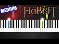 Ed Sheeran - I See Fire - The Hobbit - Piano ...