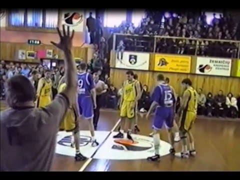 LKL. ŽKC Plungės Olimpas - Klaipėdos Neptūnas 1997 m.