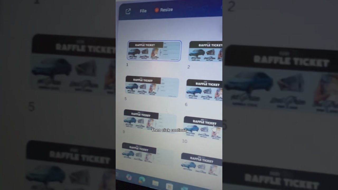 how to make raffle ticket in Canva #canva #raffle #ticket #raffleticket #edit #digitalart