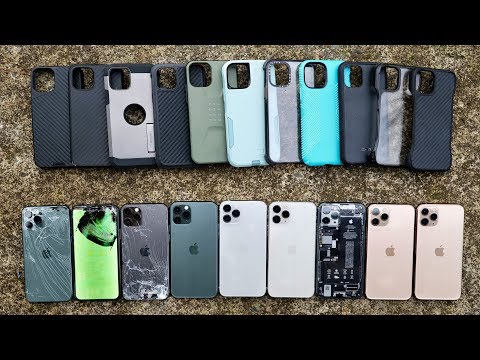 Most Durable iPhone 11 Pro Cases Drop Test! Top 10 Video