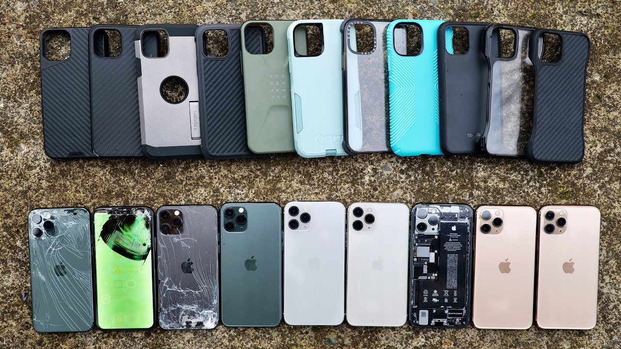 Most Durable iPhone 11 Pro Cases Drop Test! Top 10