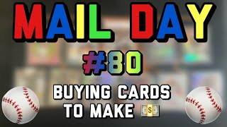 SPORTS CARD MAIL DAY #80 || Buying cards to make money with the hobby || SPORTS CARD INVESTING