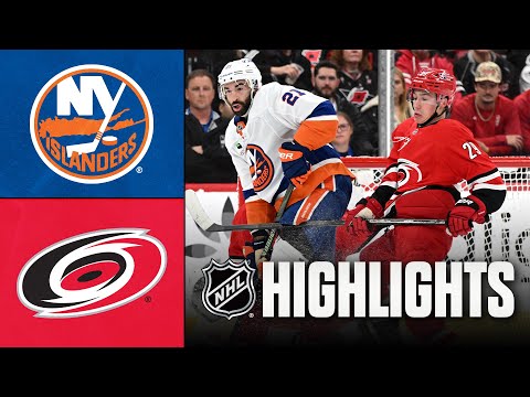 NHL Highlights | Islanders vs. Hurricanes | October 30, 2025