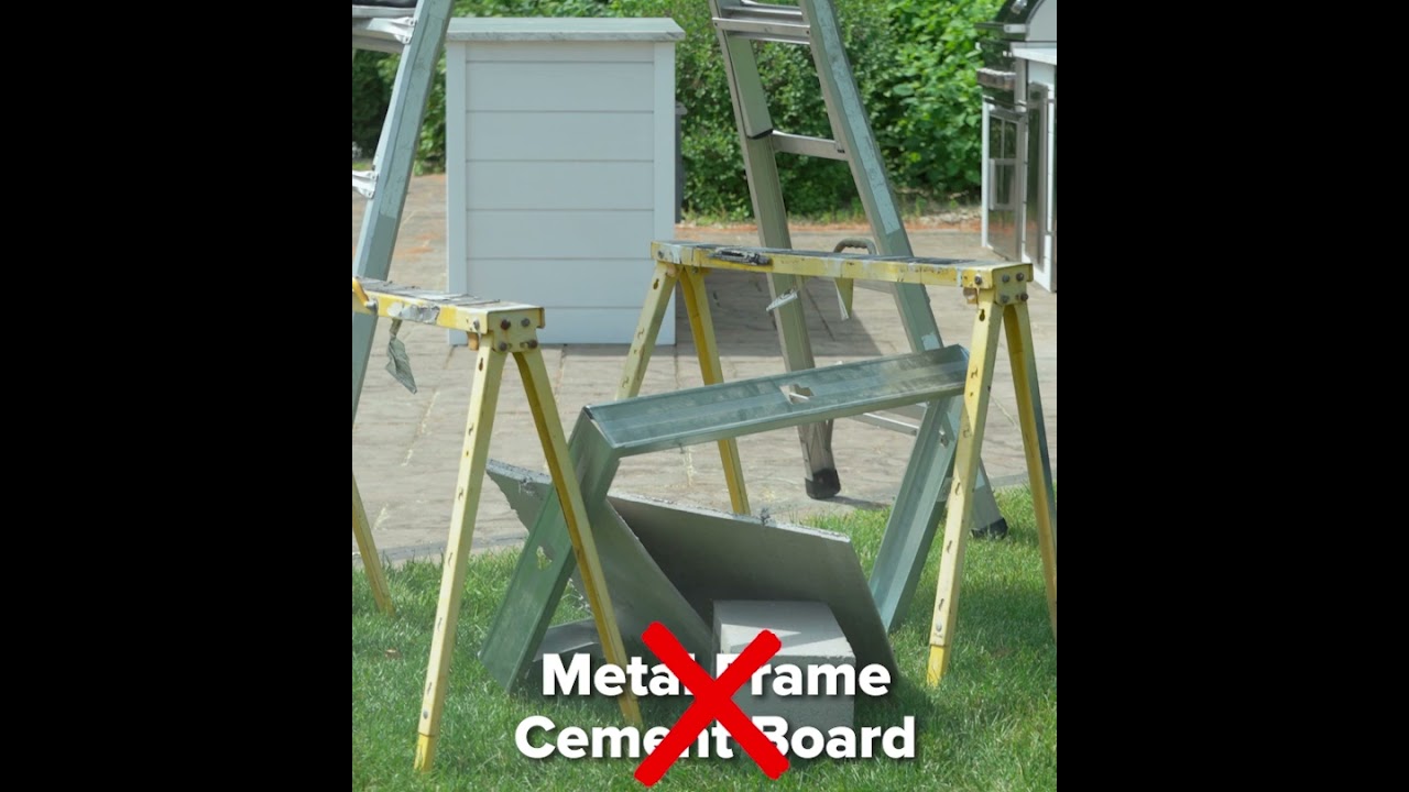 Metal Frame Cement Board Video Thumbnail