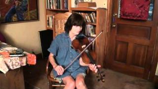 Alice Gerrard performing her Galax Waltz on fiddle